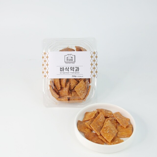 강원더몰,홍천순옥한과 바삭약과 바삭한 식감 덜단약과