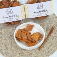 홍천순옥한과 옥수수바삭약과 바삭한 식감 덜단약과